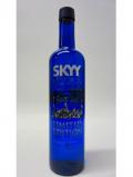 A bottle of Vodka Skyy Limited Edition