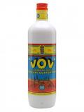 A bottle of VOV Egg Liqueur