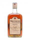 A bottle of Wathen's Kentucky Straight Bourbon Whiskey