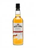 A bottle of West Cork Blended Irish Whiskey / Bourbon Cask Blended Irish Whiskey