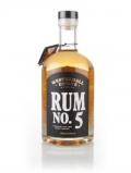 A bottle of Westerhall No.5 Rum