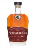 A bottle of WhistlePig 12 Year Old Rye Whiskey / Old World Straight Rye Whiskey