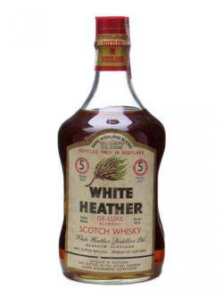 White Heather 5 Year Old / Bot.1980s / Half Gallon Blended W