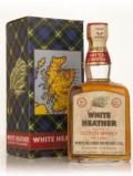 A bottle of White Heather Blended Scotch Whisky - 1960s