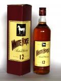 A bottle of White Horse 12 year