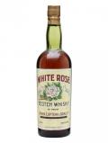 A bottle of White Rose Scotch Whisky / Lupton Blended Scotch Whisky