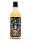 A bottle of Wild Geese Golden Rum