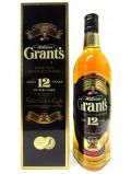 A bottle of William Grant S Rare Old Scotch 12 Year Old