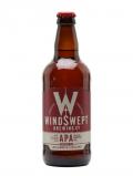 A bottle of Windswept APA Beer