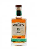A bottle of Wiser's 18 Year Old Canadian Whisky