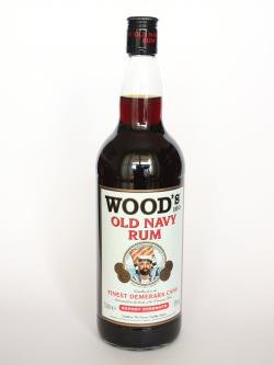 Wood's 100 Navy Rum Front side
