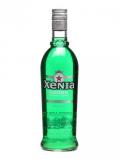 A bottle of Xenia Green Vodka Liqueur