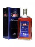 A bottle of XM 12 Year Old Millennium Rum