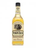 A bottle of Yukon Jack Whisky Liqueur Canadian Whisky Liqueur