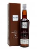 A bottle of Zafra 30 Year Old