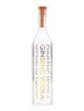 A bottle of Znaps Ginseng Vodka