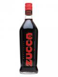 A bottle of Zucca Rabarbaro